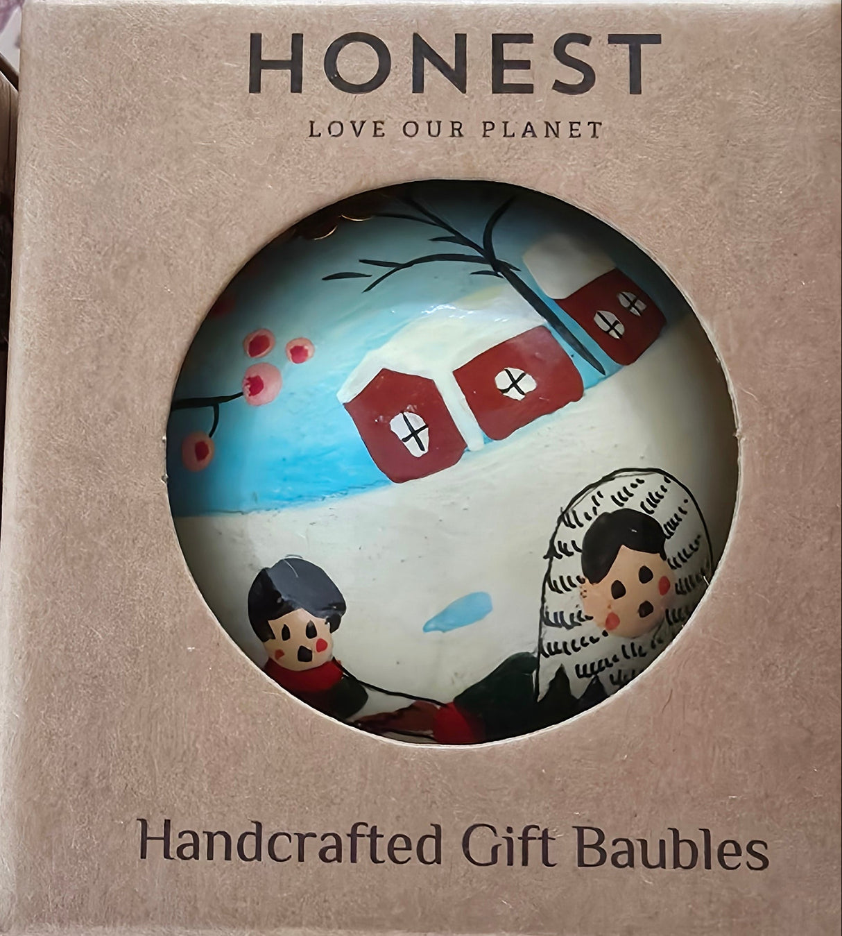 Luxury handmade Christmas baubles