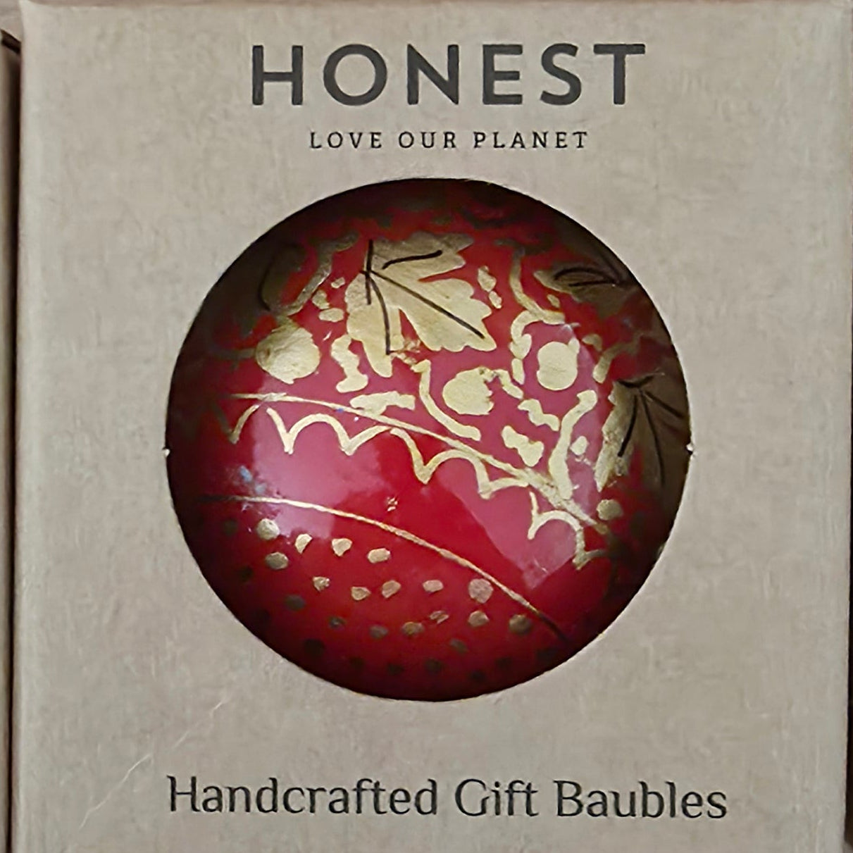 Luxury handmade Christmas baubles