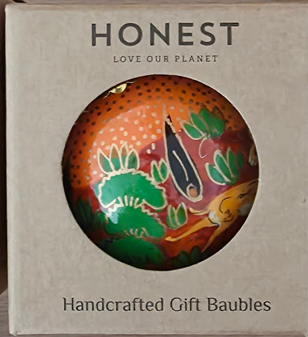 Luxury handmade Christmas baubles