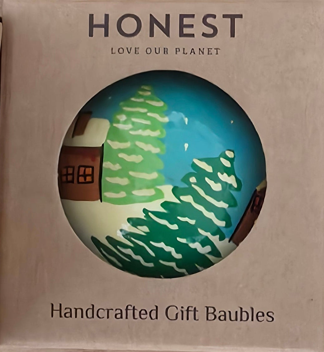 Luxury handmade Christmas baubles