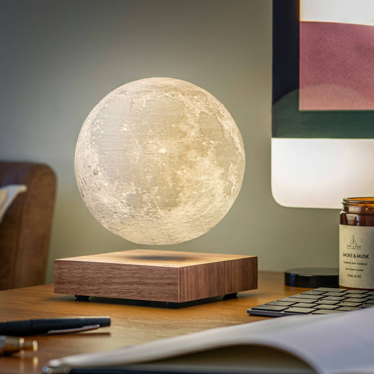 Smart Floating Moon Lamp