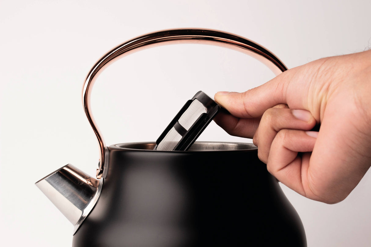 Haden Black and Copper Kettle