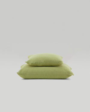 French raw linen cushion cover