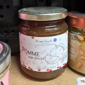 Confiture artisanale : Pommes aux épices