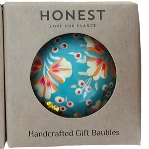 Luxury handmade Christmas baubles 