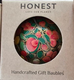 Luxury handmade Christmas baubles 