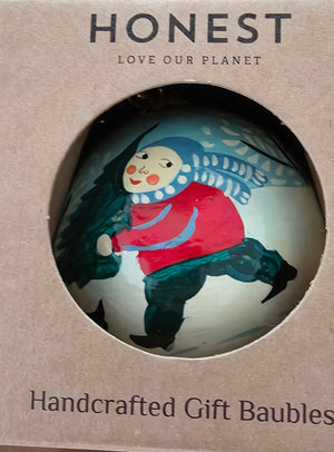 Luxury handmade Christmas baubles 