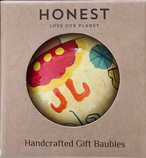 Luxury handmade Christmas baubles 