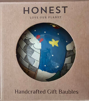 Luxury handmade Christmas baubles 