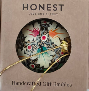 Luxury handmade Christmas baubles 