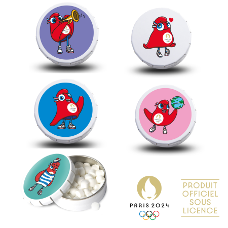 Paris 2024 mascot mint candies