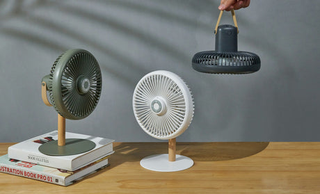 Ventilateur et lampe de bureau détachables Beyond