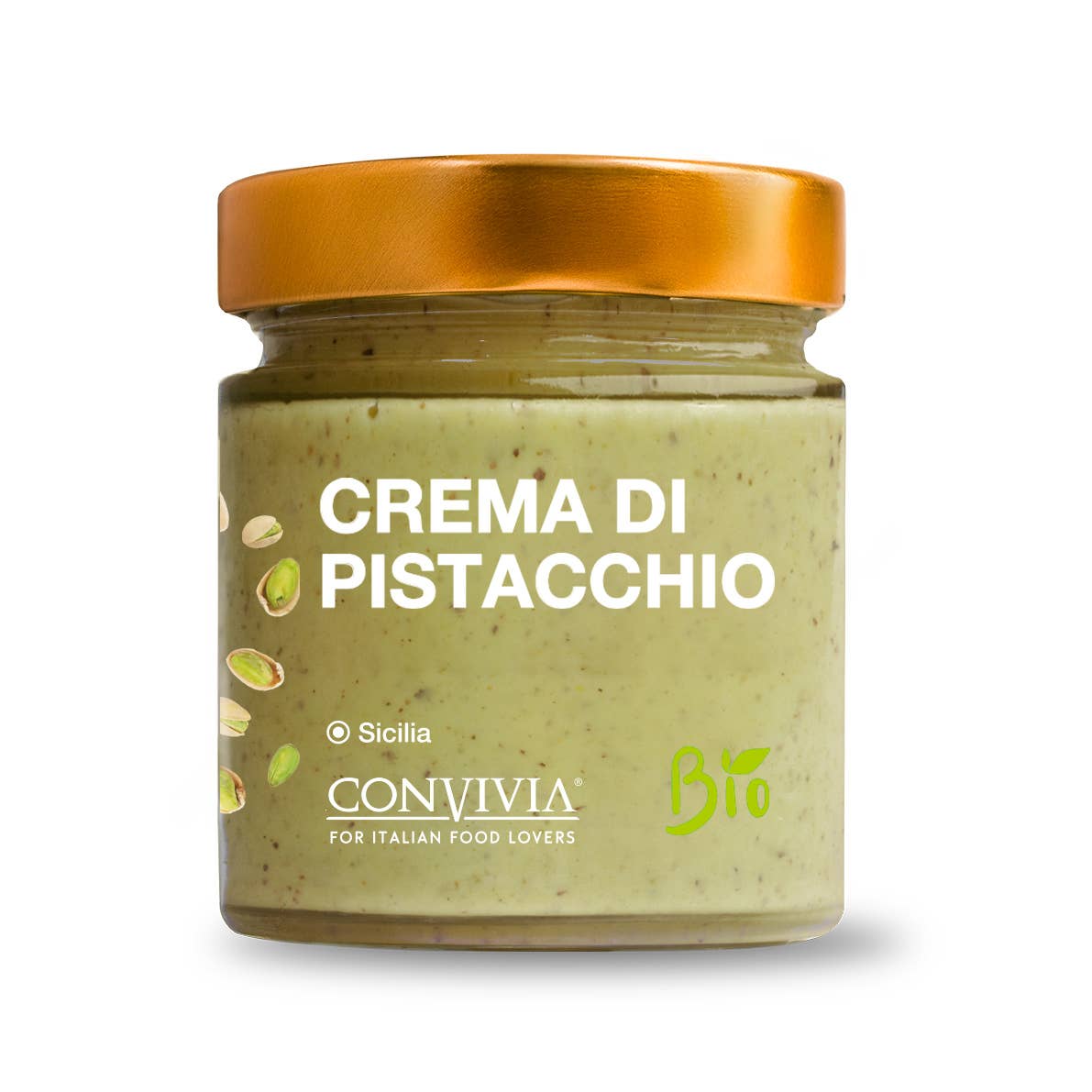 Organic pistachio sweet cream