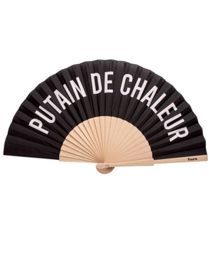 Eventail P***** de chaleur Noir