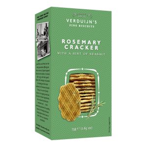 Verduijn's rosemary &amp; sea salt cheese crackers