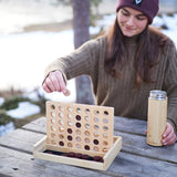 Connect Four Bamboo Game