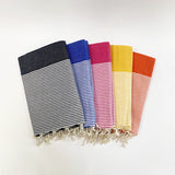 Honeycomb flat fouta "Mikanda"