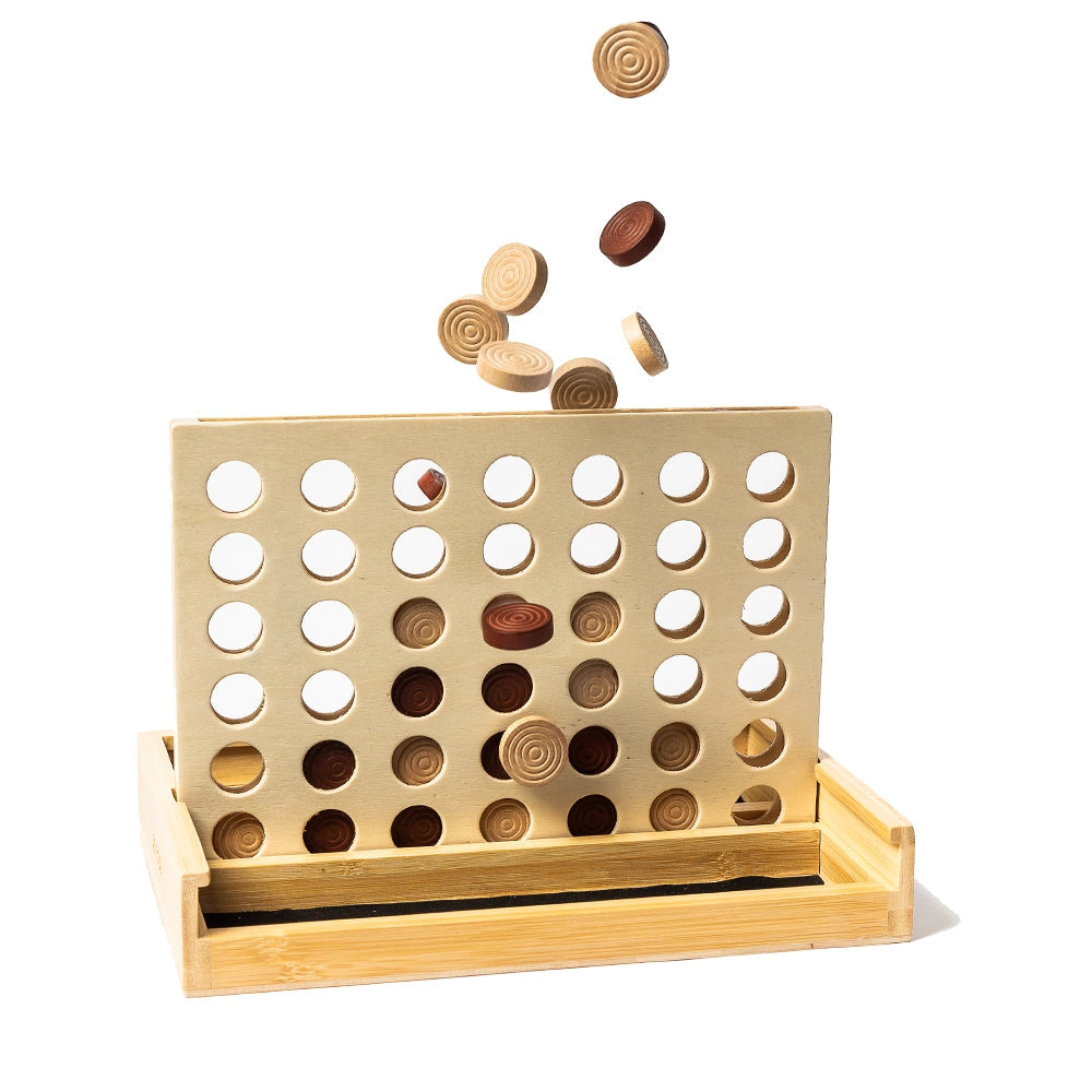 Connect Four Bamboo Game