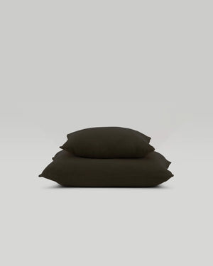 French raw linen cushion cover