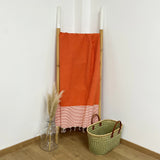 Honeycomb flat fouta "Mikanda"