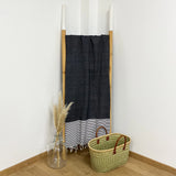 Honeycomb flat fouta "Mikanda"