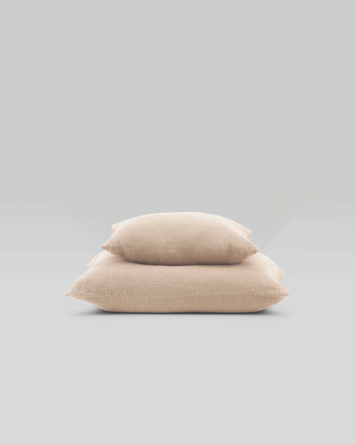 French raw linen cushion cover