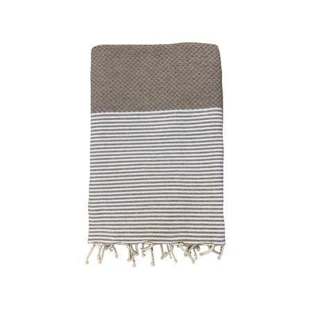 Honeycomb flat fouta "Mikanda"