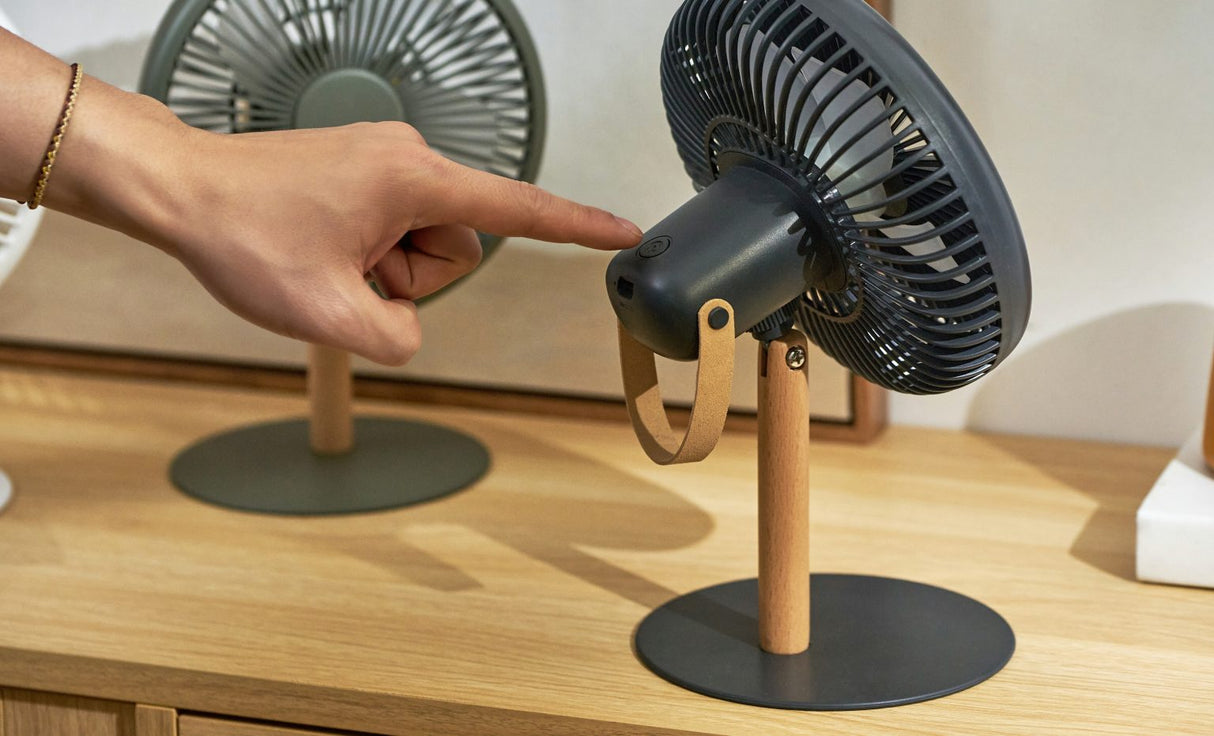 Ventilateur et lampe de bureau détachables Beyond