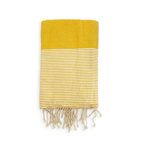 Honeycomb flat fouta "Mikanda"