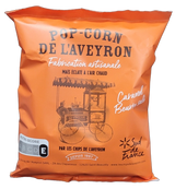 Aveyron artisanal popcorn with salted butter caramel