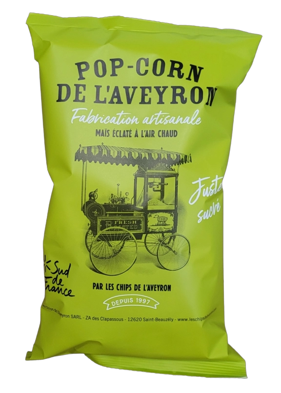 Sweet Aveyron artisanal popcorn